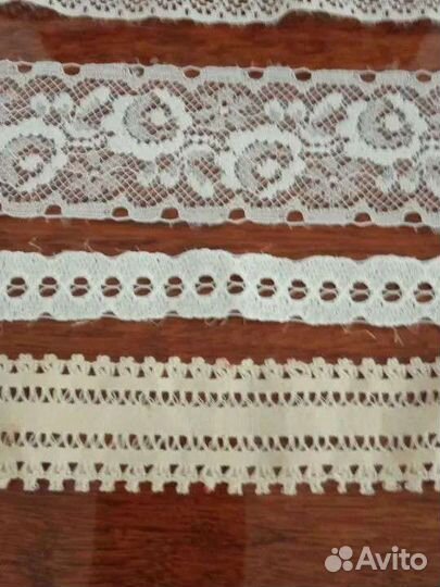 Кружево, тесьма,лента капроновая резинка СССР