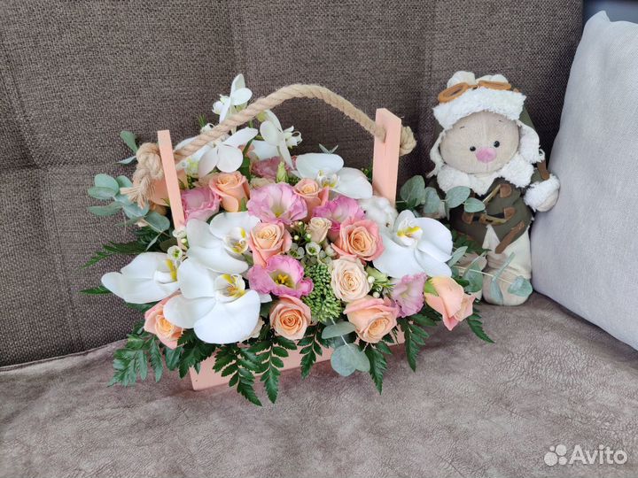 Классный ящик с цветами