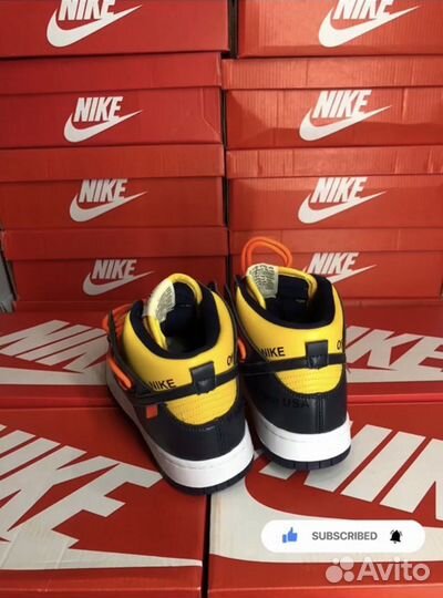 Кроссовки Nike Dunk off white