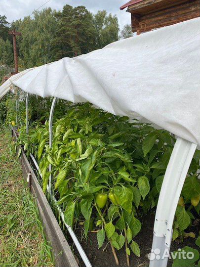 Новый Парник Агрощит стальной каркас и тент