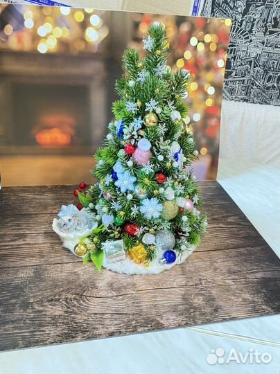 Новогодняя композиция, елка