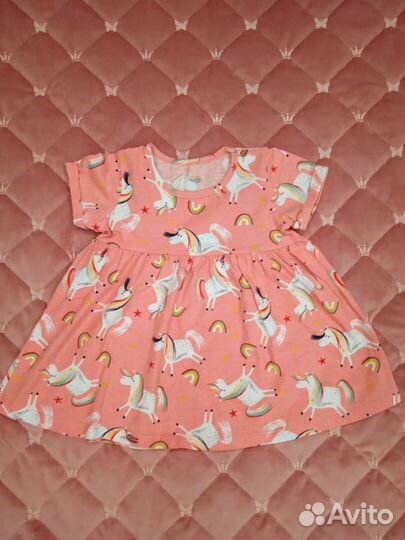 Пакет одежды для девочки(платья) для садика 92 р