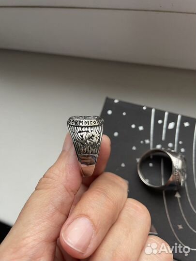 Мужские перстни 21 размер