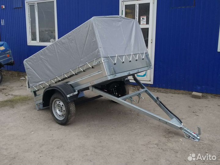 Прицеп легковой 2.05*1.24 с тентом от пфс