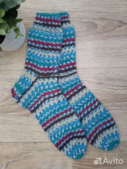 Носки женские вязаные 39-40 размер