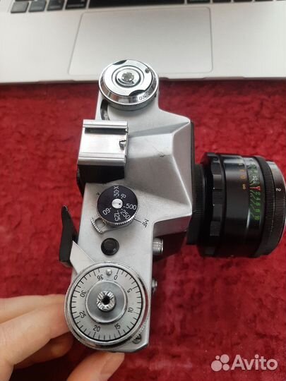 Пленочный фотоаппарат Зенит-Е рабочий