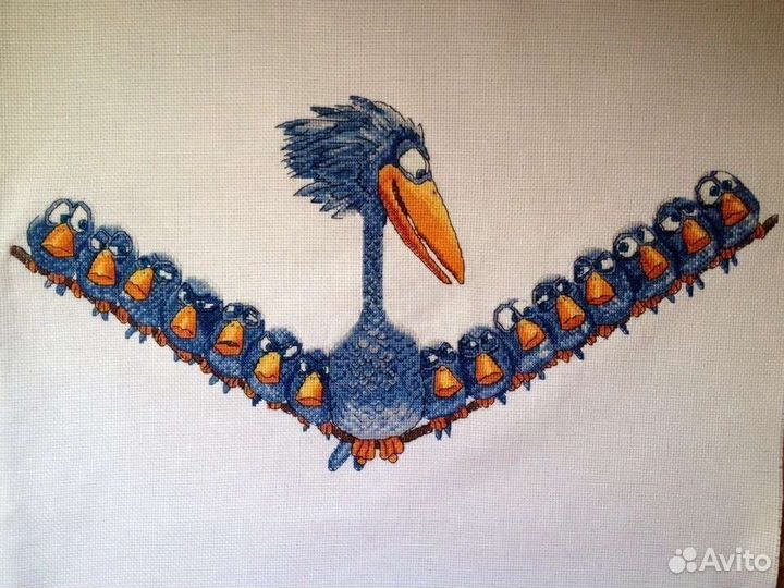 Готовая вышивка крестом