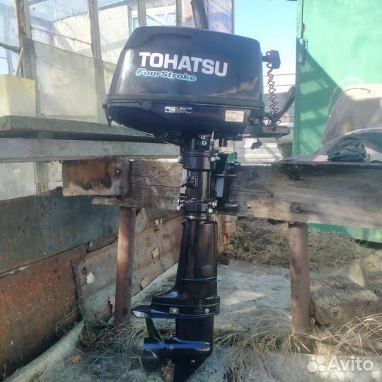 Лодочный мотор Тохатсу 5 л с 4 - тактный