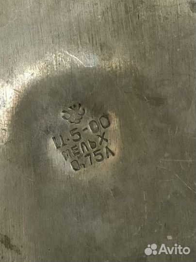 Чайник мельхиор СССР