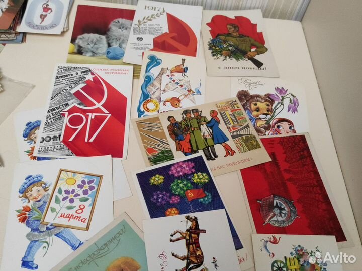 Открытки СССР чистые