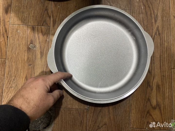 Казан походный с крышкой-сковородой алюминиевый