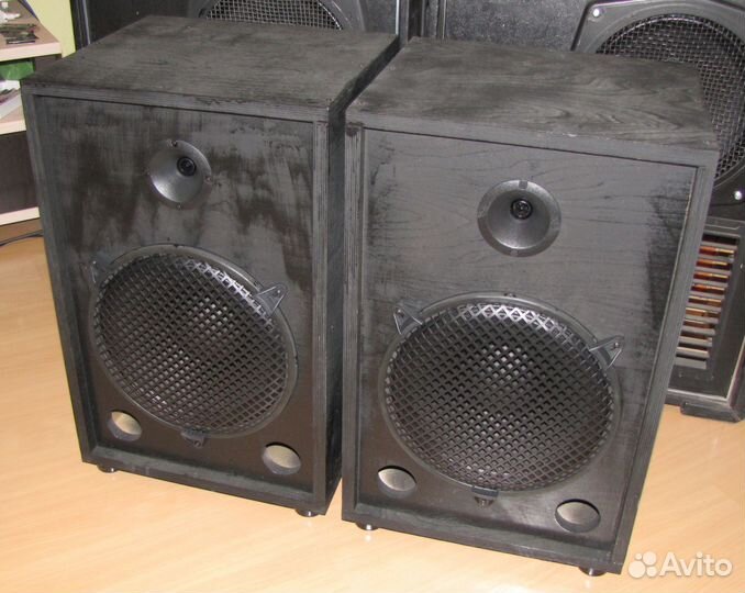 Колонки F-Pro 1084W 2шт Акустика в Дереве-18mm New