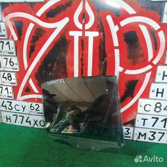 Стекло двери Mitsubishi galant 8