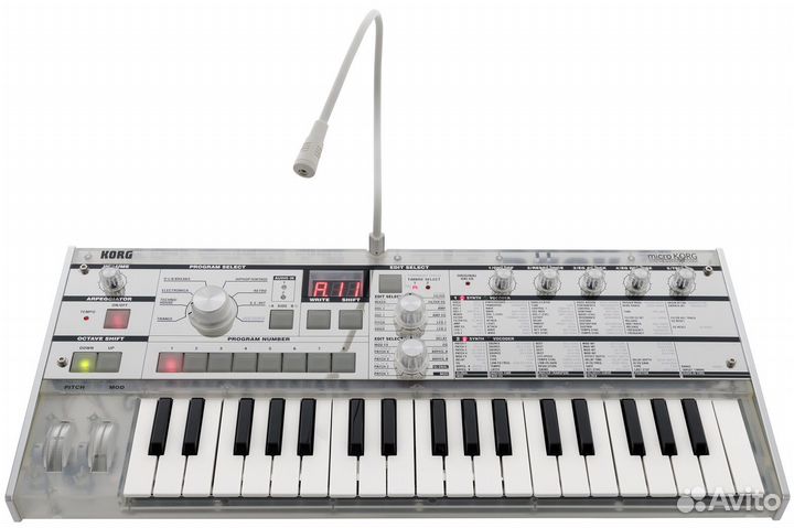Korg microkorg Crystal синтезатор аналогового мод