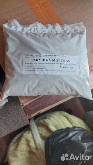 Ракушка морская кормовая