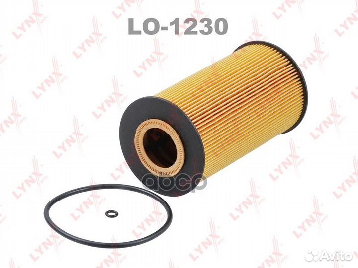 Фильтр масляный (картридж) LO1230 lynxauto