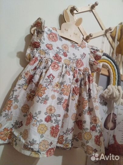 Платье на девочку 92