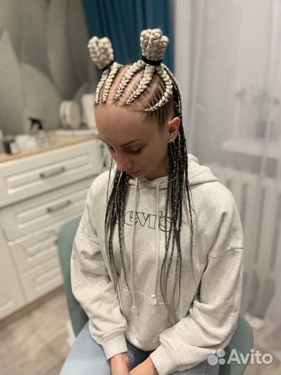 Косы с канекалоном