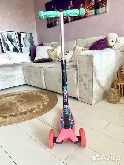 Самокат детский трехколесный бу