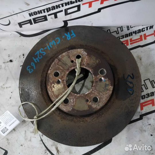 Диск тормозной honda acura accord inspire TSX. CM2