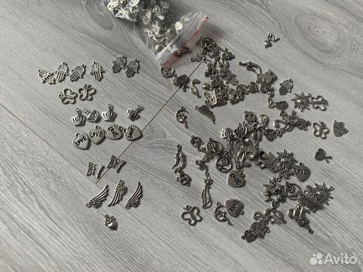 Металлические подвески для рукоделия