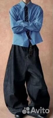 Широкие джинсы 25ss flared Jeans