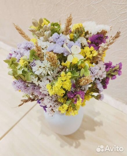 Букет цветов, сухоцветы