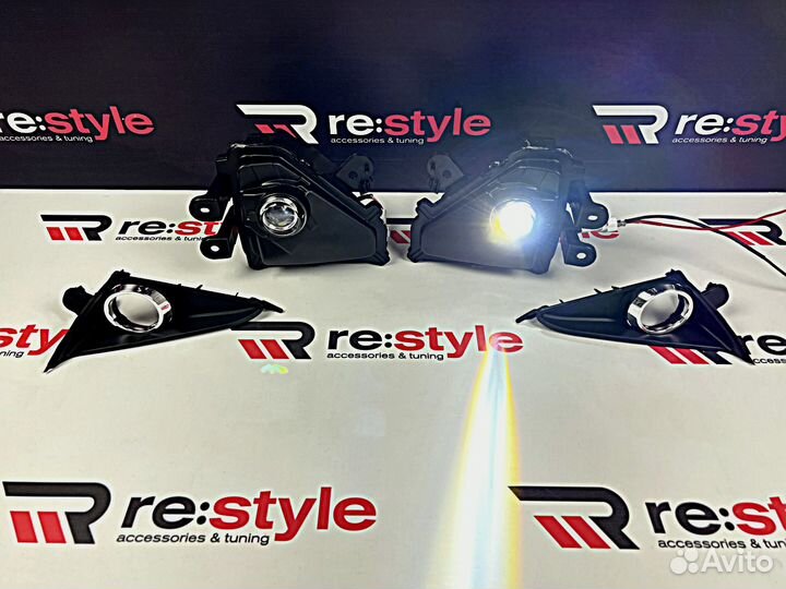 Туманки Lexus GX460 13-21г Уст комп