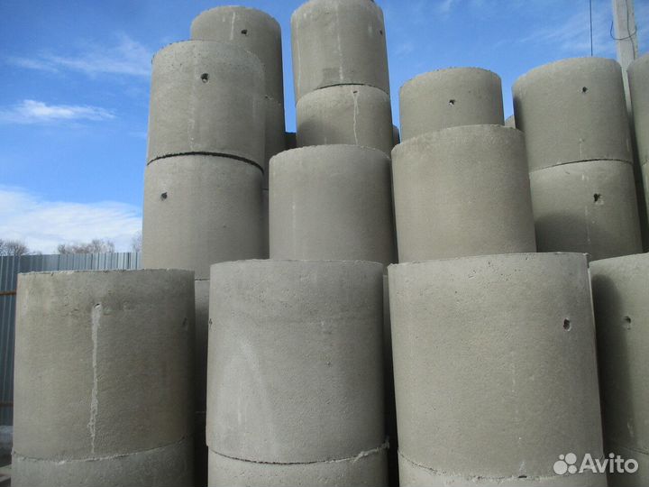 Бетонные жби кольца оптом