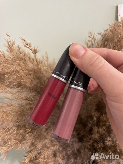 Матовые помады MAC