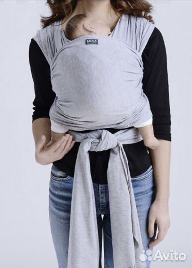 Слинг шарф трикотажный 0+