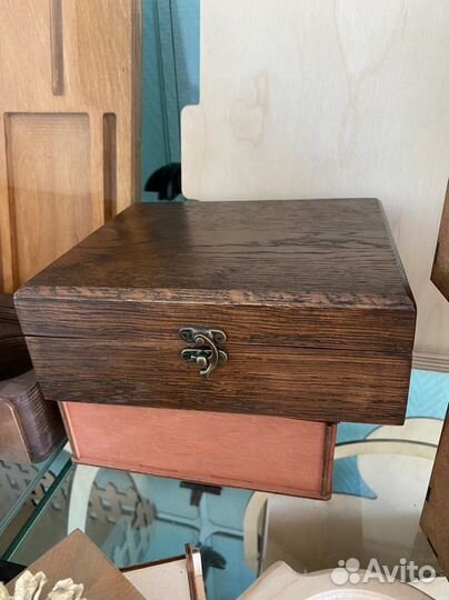 Подарочная упаковка из фанеры, Деревянные коробки