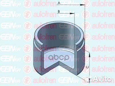 Поршень суппорта, переднего D025532 Seinsa Auto