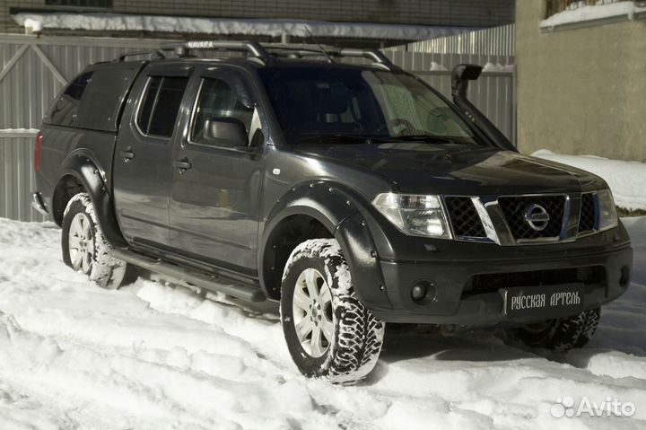 Расширители арок Nissan Navara D40 (05-15) RA