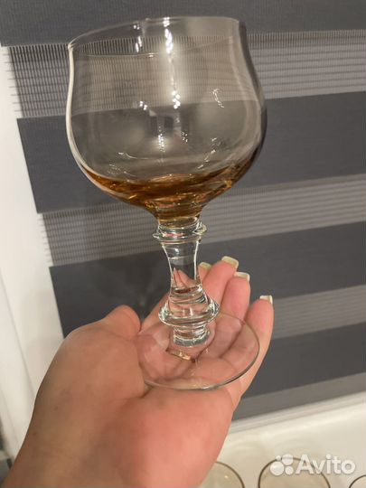 Шикарные фужеры под вино СССР