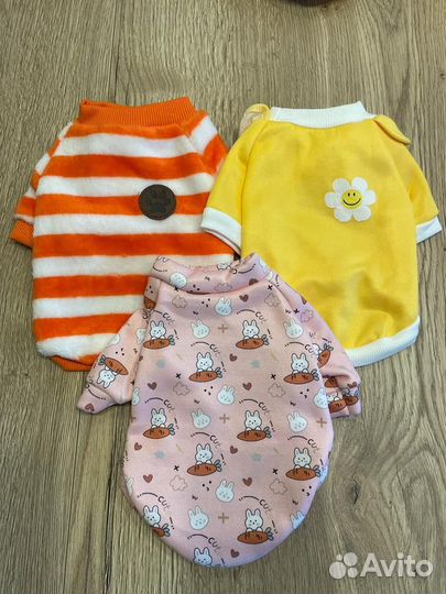 Теплые кофты для собак