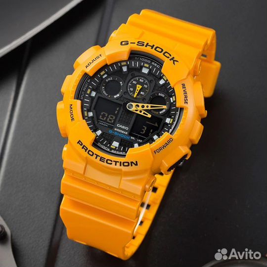 Часы Casio G-Shock GA-100A-9A (Новые)