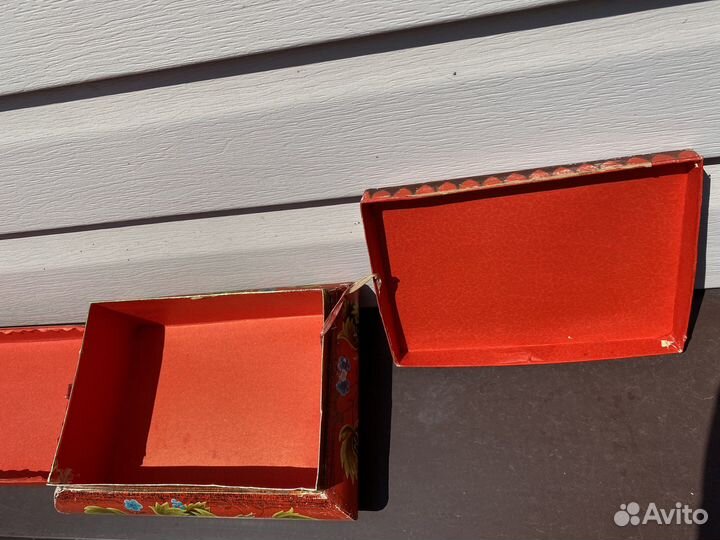 Коробка фабрики «Красный Октябрь» 1990 год