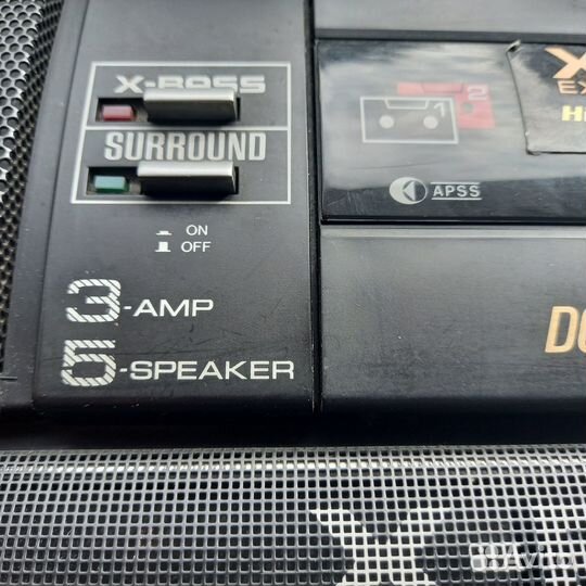 Кассетная магнитола Sharp WQ-T352HT(BK)