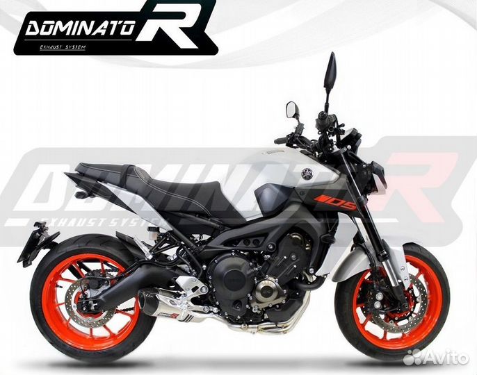 Мт-09 XJR900 FZ-09 Прямоток Dominator