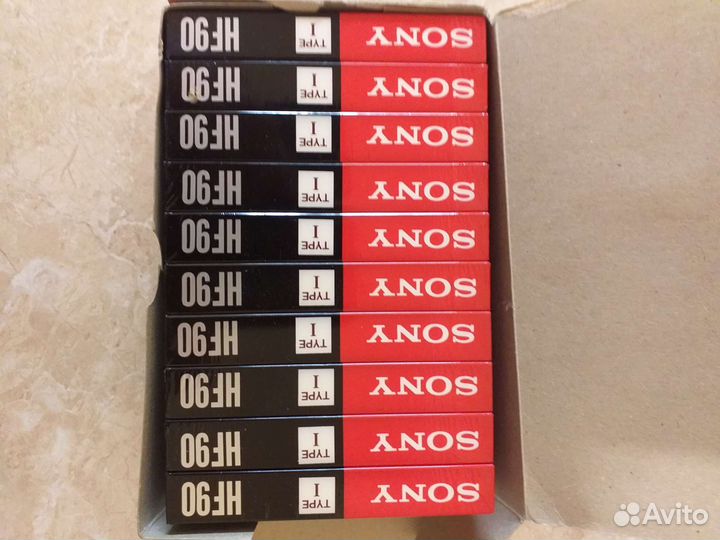 Аудиокассеты sony