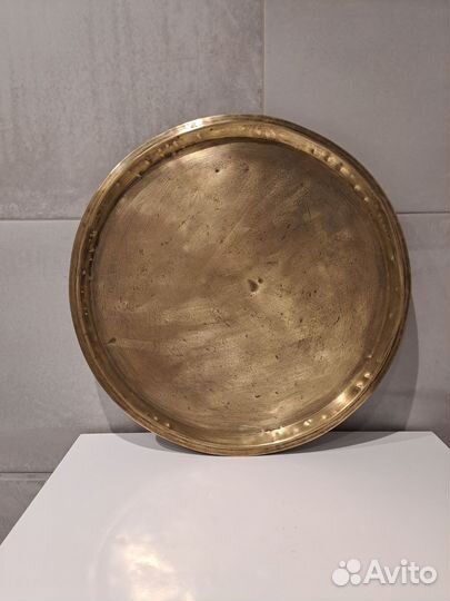 Поднос для самовара латунь