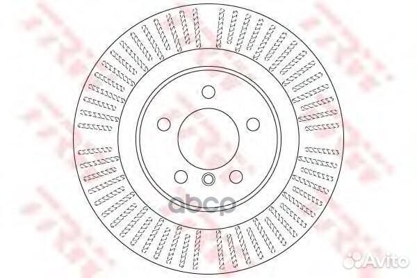 Диск тормозной land rover range rover 3.0-4.4 0