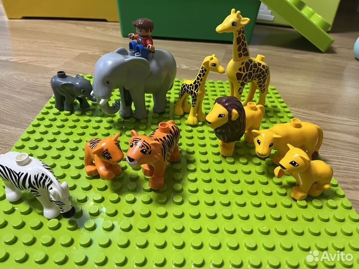 Duplo фигурки животных