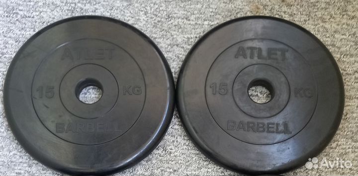 Спортивные блины atlet barbell