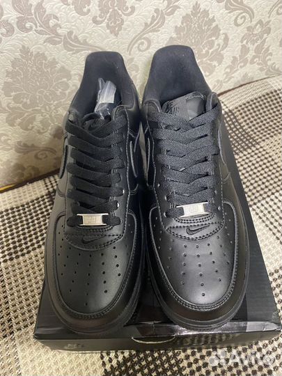 Nike air force 1 supreme black оригинал