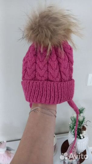Шапка детская зимняя новая
