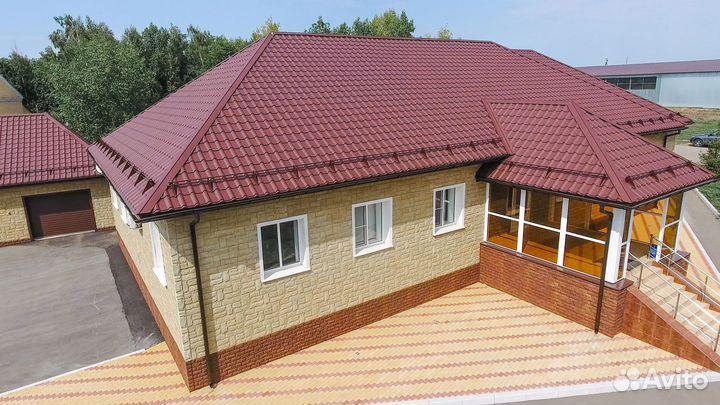 Металлочерепица Grand Line Kamea Quarzit lite