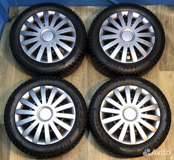 R16 Goodyear Ultragrip Ice Arctic 195/55, PCD 4x100 DIA 56.6