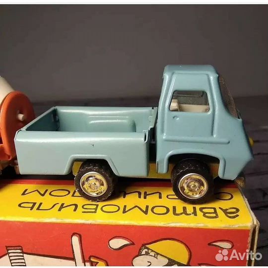 Коллекционный Грузовик Бетономешалка Винтаж